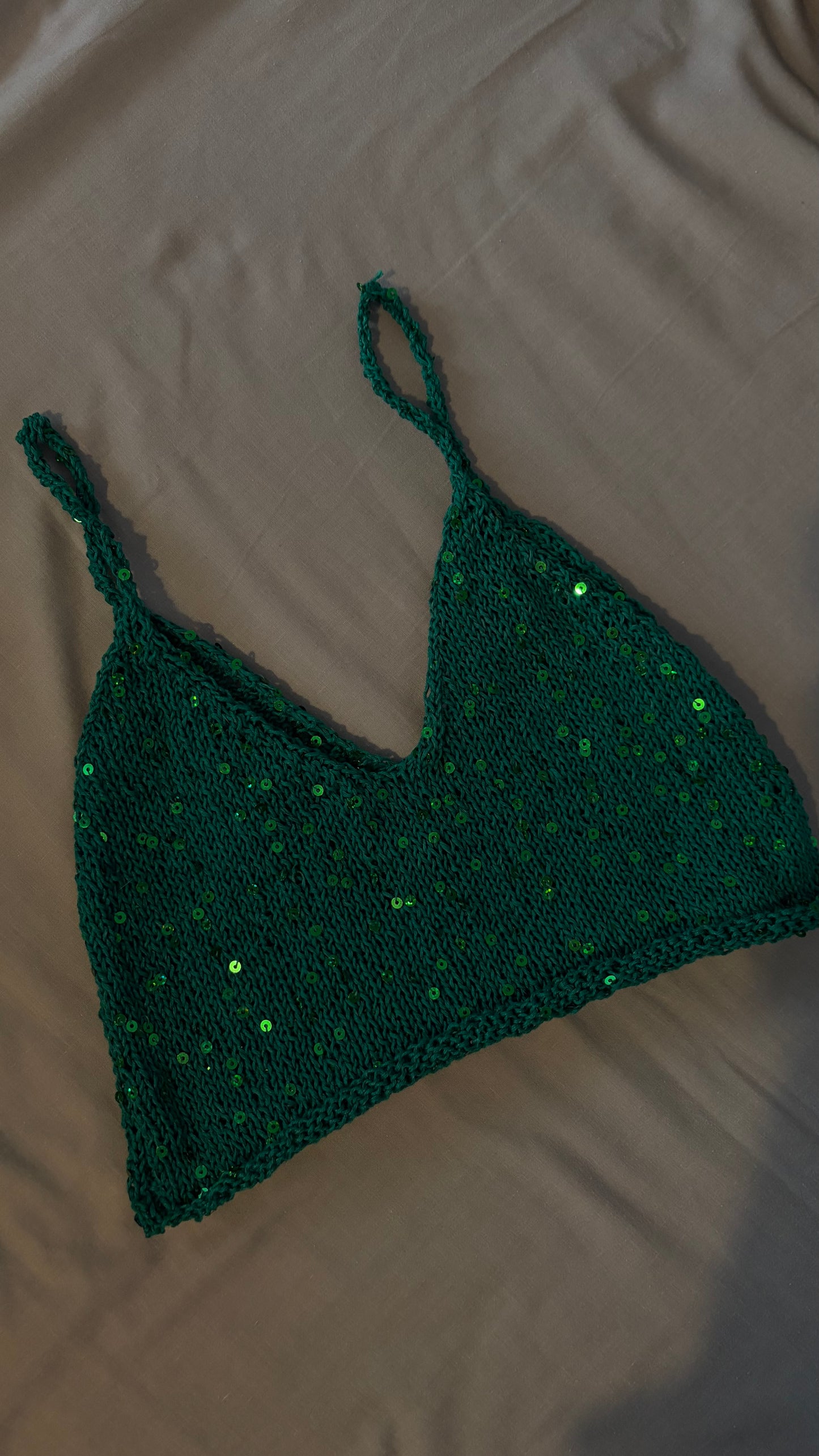 Top Bralette Pailettes