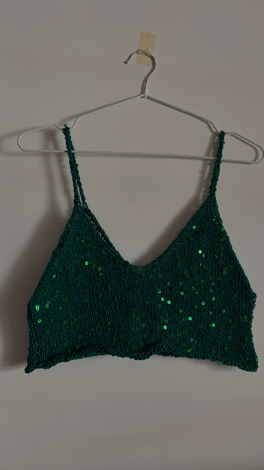 Top Bralette Pailettes
